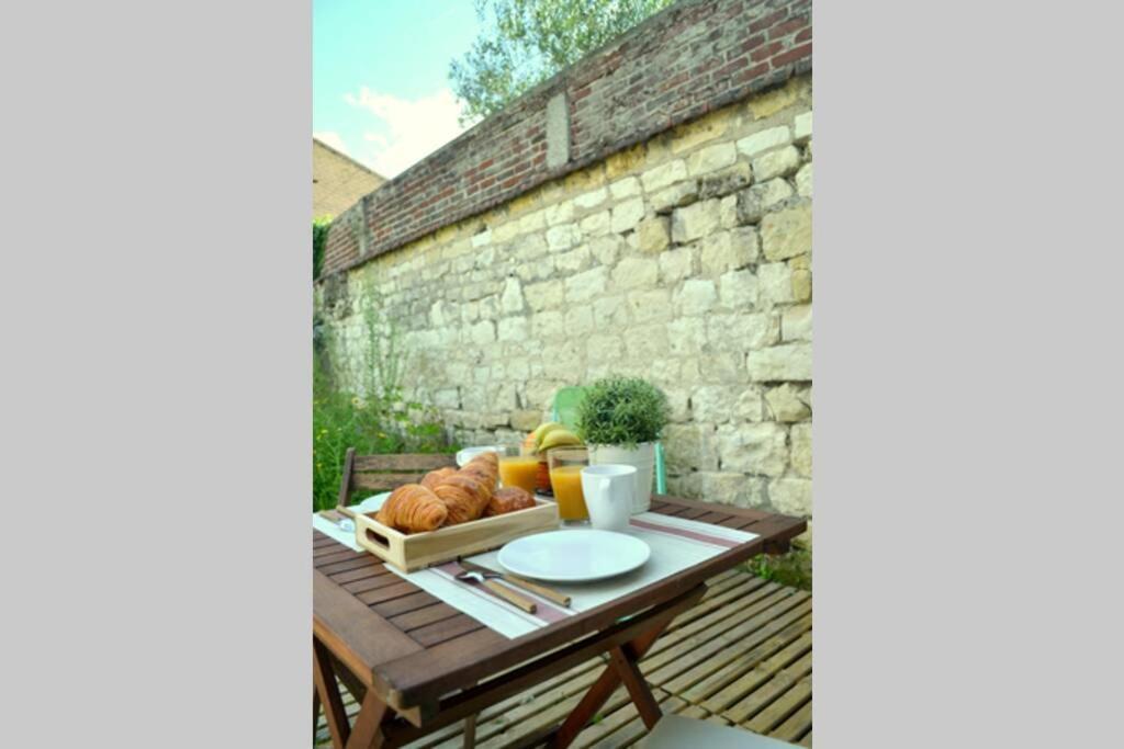 Les Grumes, Centre Ville, Jardin,Self Check-In, Freewifi, Netflix Compiegne Exterior photo